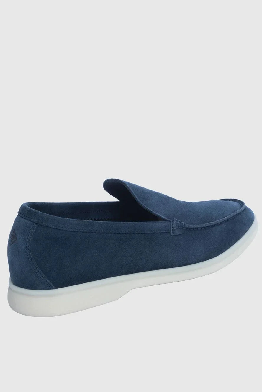 Loro Piana "Blue Suede Slip-on"