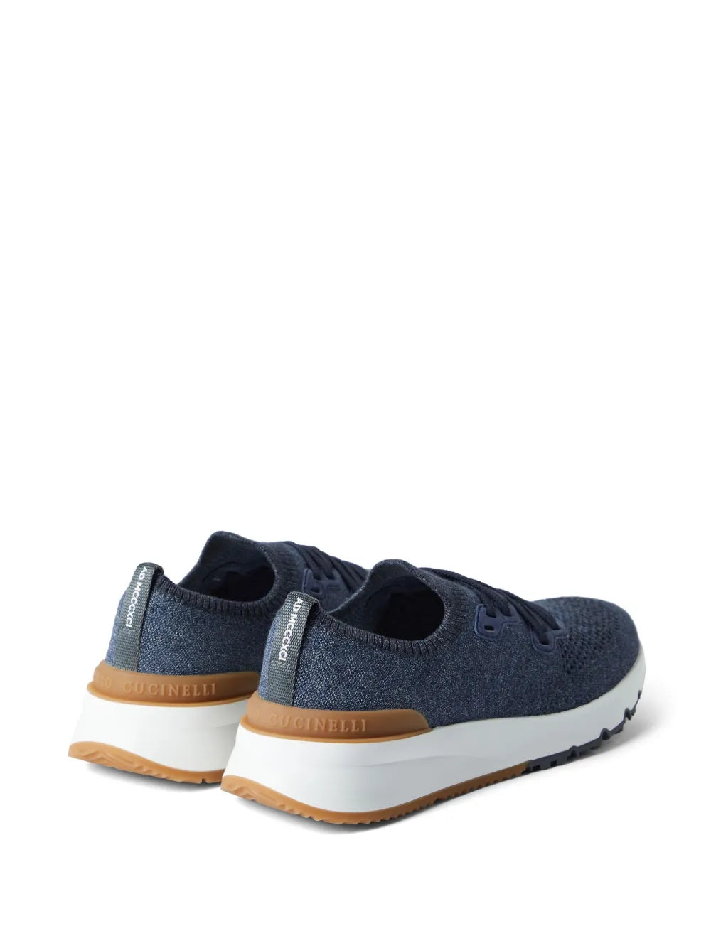 Brunello Cucinelli (knitted lace-up sneakers)