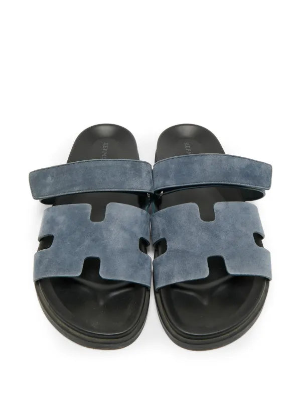 Hermès "Pre-Owned Chypre Sandals"