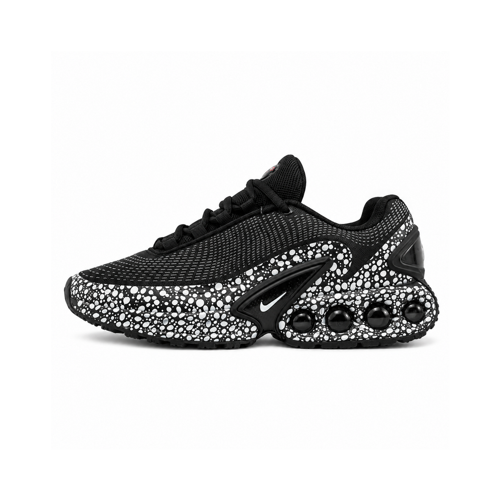 Nike Air Max Dn Safari Black White – naslovna slika, bočni profil na bijeloj pozadini