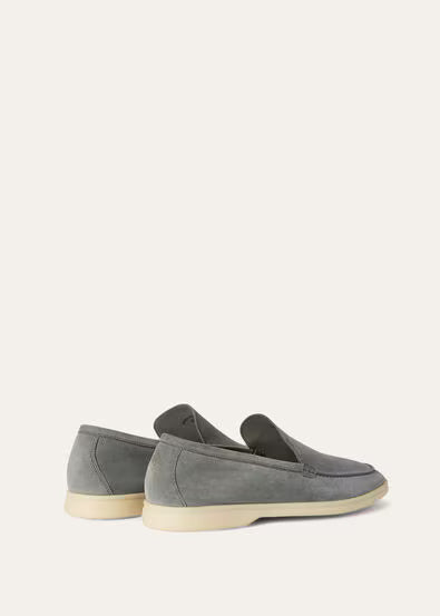Loro Piana "Summer Walk Loafer Grey"