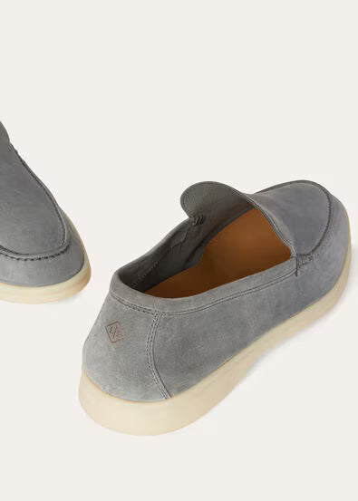 Loro Piana "Summer Walk Loafer Grey"
