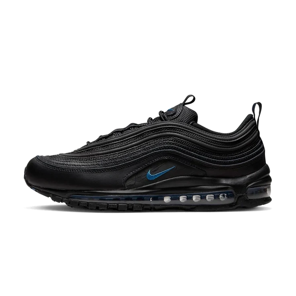 Nike Air Max 97 Black Dark Marina Blue, patike, slika 1