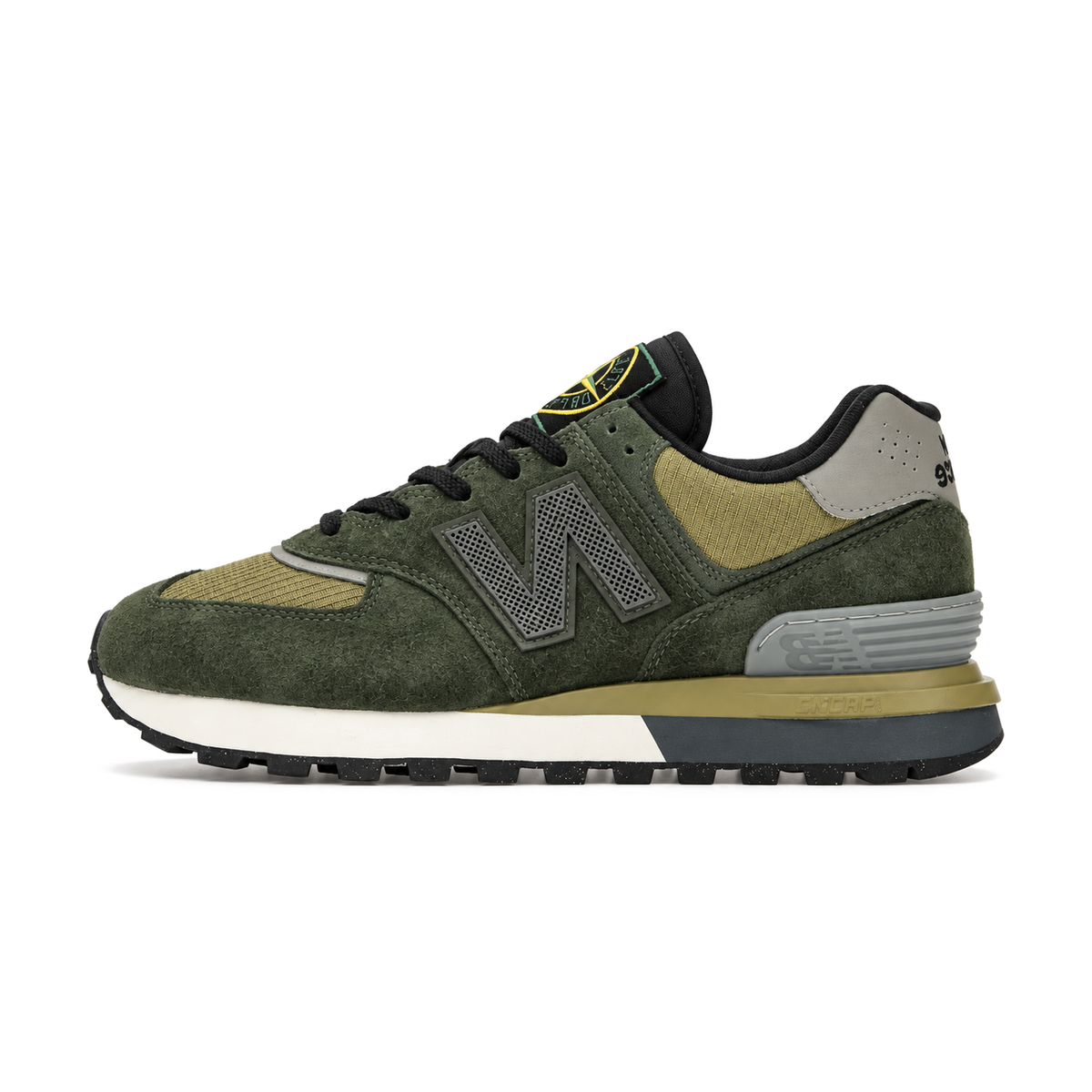 Stone Island x New Balance 574 Legacy (Dark Green)