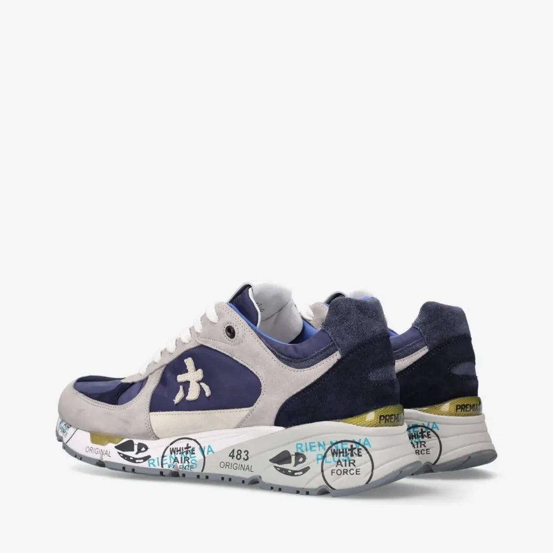 Premiata Blue / Beige patike – fotografija modela 4