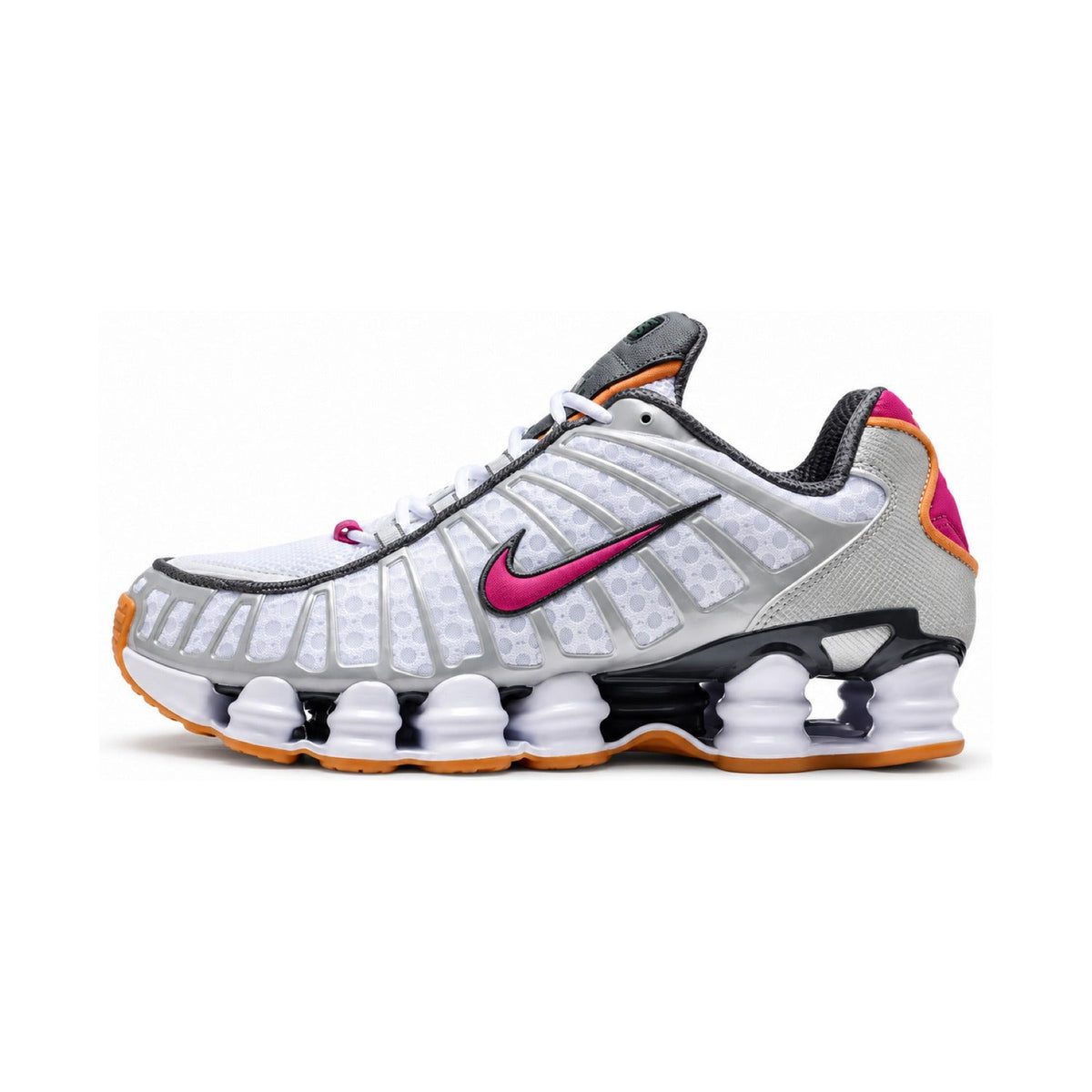 Nike Shox TL Pink White Silver – bočni profil