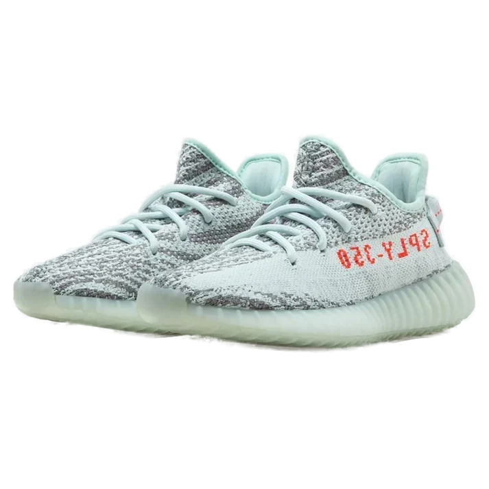 Yeezy Boost 350 V2 Blue Tint patike - fotografija 2