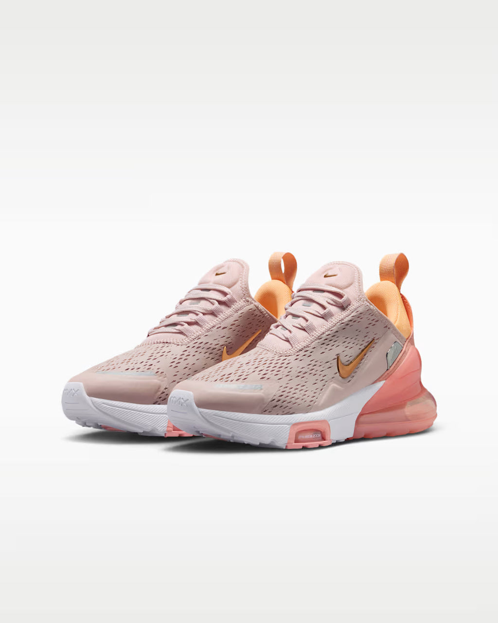 Nike Air Max 270 Premium Rust Pink – par patika iz prednjeg ugla