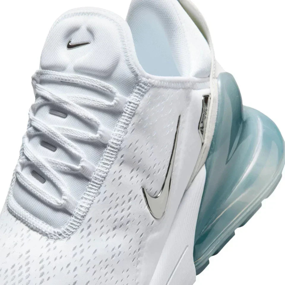 Nike Air Max 270 Premium Pure Platinum – detalj gornjišta i pertli