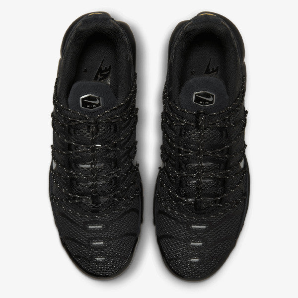 Nike Air Max Plus Utility Black Metallic, crna / metalik detalji, patike, slika 4