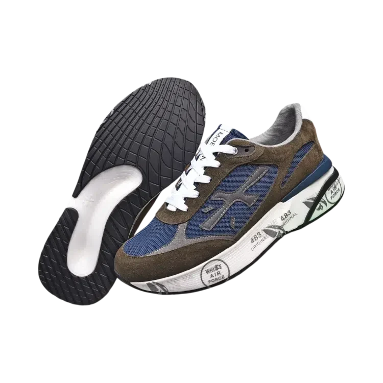 Premiata 483 Brown Navy - đon i patika
