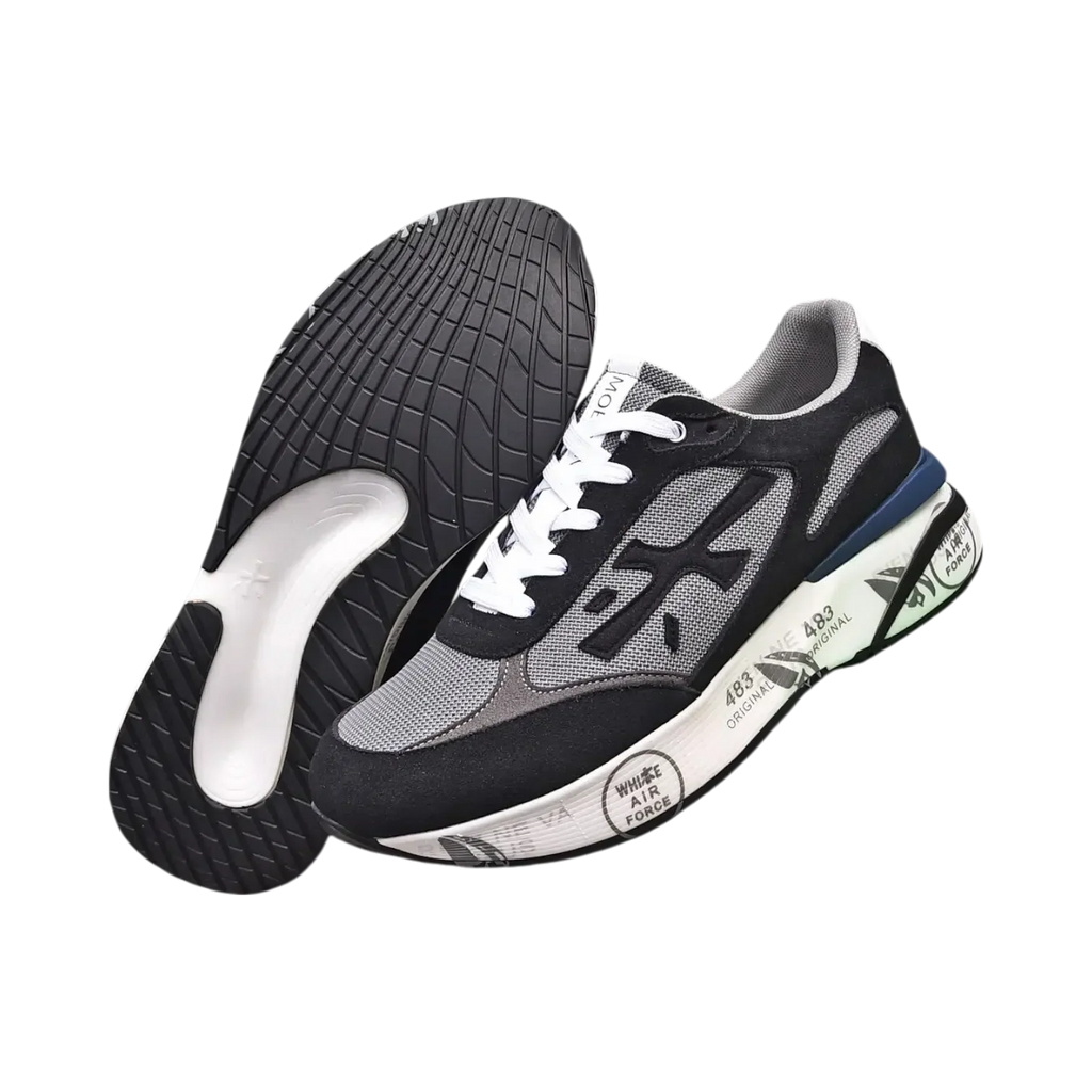 Premiata 483 Black Grey - đon i patika